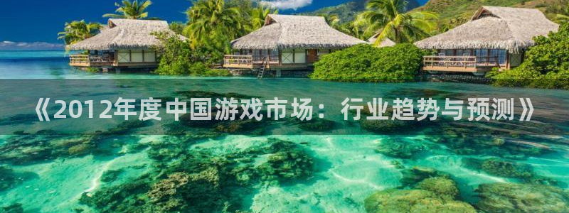 高德娱乐官方登录网址：《2012年度中国游戏市场：行业趋势与